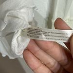 Free People Ivory Scrunch Sleeve Seamless Top Sz S Photo 5