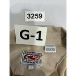 Womans Roper Size Large Tan Snap Up Long Sleeve Embroidered Western Shirt Brown Photo 2