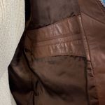 Brazilia by D&H women’s genuine leather jacket, size 42 in rich chocolate brown Photo 4
