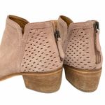 Blakely Susina  Perforated Suede Bootie Sz 8 M Photo 2