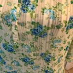 Brooks Bobbie Blue Green Sheer top Photo 2