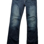 Daytrip  Womens Lynx Bootcut Boot Cut Jeans Blue Embroidered Stone Wash Denim 27R Photo 0