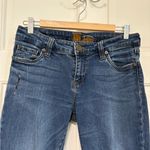 Kut From The Kloth Cropped Ankle Jeans Blue Skinny Stretch Denim Med Wash Size 8 Photo 1