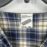 Vintage Warner Bros Tazmanian Devil Taz Flannel Nightgown Blue Plaid Siz… Size L Photo 9