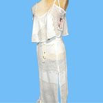 Mapale resort and swim wear! Nwt! Ivory white locy style 2 piece coverup! Size undefined Photo 12