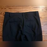 Tibi Women’s Black Slim Trouser Pants Size 8 – Split Back Hems, Thigh Pockets Photo 4