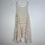 Free People Cream Flowy Lace and Western Royalty Beaded Floral Dresses XS Photo 10