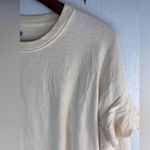 Aerie M Cozy Coquette Ruffle Shoulder Popover Sweatshirt Size M Photo 4