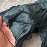 Vintage Post WWII Dragon Embroidered Sheer Silk Robe SIZE S Black Photo 6