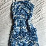SheIn blue french toile dress Photo 2