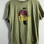 Womans Yak & Yeti T Shirt Medium Green Short Sleeve Graphic Photo 0