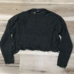 Cider Dark Green Distressed Pullover Sweatshirt Women’s XS Photo 0