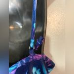 Expressions By California Dynasty navy floral satin nighty Blue Size M Photo 3