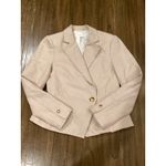 ALC Frank A.L.C. Fremont Single Button Blazer Jacket 6 Linen Cotton Blend size 4 Photo 9