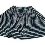 Torrid Navy Blue White Striped Midi Pull On Skirt Size 00/10 Medium Photo 0