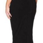 Nookie NWT Women's Size Small Black Athena Off Shoulder Elegant Midi Dress Photo 1