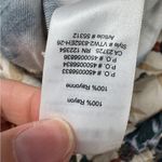 Talula Aritzia  Green Cream Floral Strapless Jumpsuit Womens S Jogger Beachy Vaca Photo 9