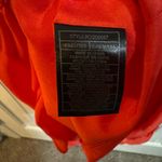 Cupcakes and Cashmere Coral Ruffle Detail Drop Waist Dress Size M Photo 3