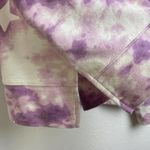 Wildfox Tie Dye Star Pullover Sweatshirt Extra Large Women Purple White Lounge Photo 8