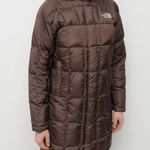 The North Face Quilted Brown Metropolis 600 Down Puffer Parka Jacket Photo 7