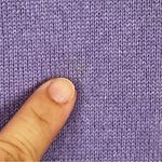 J. Crew 100% Cashmere Purple Crewneck Pull Over Sweater, Sz Small Photo 11