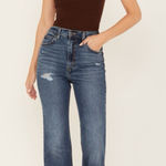 Levi's 🌟HOST PICK🌟 PREMIUM  DARK WASH 70S HIGH RISE STRETCH FLARE JEANS Sz29 Photo 0