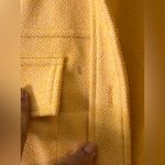 Madewell Brushed Herringbone Knit Shirt Jacket in candle flame color Photo 6