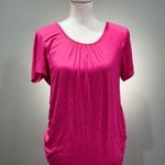 Pink Ekouaer Nursing Friendly S/S Top Size M EUC Size M Photo 0