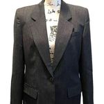 Talbots Petite 2pc Skirt Suit Blazer Jacket Gray Size 8P Wool NWOT Business Photo 0