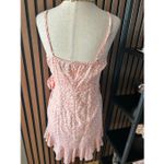 Hello Molly  Princess Polly Mini Dress Light Pink Floral Size M Photo 3