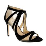 Nina New York  Cherie Illusion Sandals Black Mesh 7 Photo 0