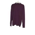 Lands' End Plum Purple Longsleeve cowlneck Shirt. Size XL Photo 2