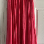 Edme‎ Esyllte Womens 4 Anthtropologie Pink Layered Maxi Skirt Fairy Coquette Fem Photo 0