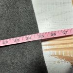 Gallery  Hooded Wool Blend Coat Quilted Bib Grey Melange Size Large Photo 9