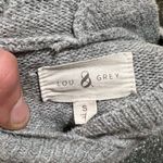 LOFT Lou & Grey Dog Mama Gray Hoodie Sweater Size Small Photo 3