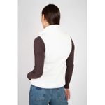 Patagonia  Los Gatos Fleece Zip Front Vest Birch White Size Small Photo 2