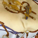 CELINE Auth  Scarve🧣 33x33 EUC Photo 10