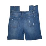 Gianni Bini Womens 5 Distressed Slim Ankle Slit Jeans Photo 4