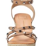NEW Dolce Vita Maxton Espadrille Wedge Sandal Tan Square Toe Womens Size 9.5 Photo 3