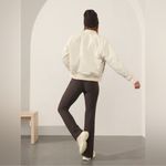 Athleta  Sateen Bomber Jacket in bone cream NEW Photo 2