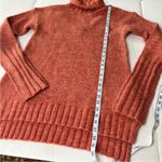 MINKPINK ‎ Womens Brick Red Size Large Curious Roll Neck Sweater Dress Tunic NEW Photo 11