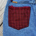 Jordache Women's Patchwork Embroidered Denim Mini Jean Skirt Size 28" Waist Photo 4