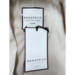 Bagatelle Collection Beige Sleeveless Blazer Vest Size M NWT Photo 2