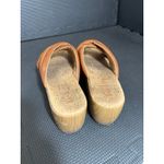 Kork-Ease Korks Faithe Brown Platform Wedge Slides Sandals Boho Crossover Womens 7 Photo 5