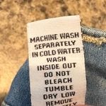 Celebrity Pink Light Wash Button Front Denim Skirt Size 7/28 Photo 4