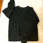 PINK - Victoria's Secret VS PINK Hunter Green Cheetah Print sweat shirt Photo 0