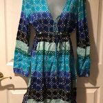 Echo Beach dress caftan swim tunic coverup M Size M Photo 0
