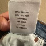 Hudson Jeans HUDSON LULU RAW HEM MINI JEAN SKIRT IN VROOM BLUE WASH 27 FRAYED Photo 8