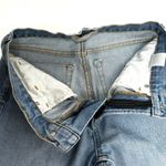 Everlane The Kick Crop Demi Bootcut Frayed Hem High Rise Blue Jeans 25 Photo 5