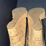 Jack Rogers  Preppy Old Money Designer Classic Wedge Gold Sandals Elegant 8.5 Photo 11